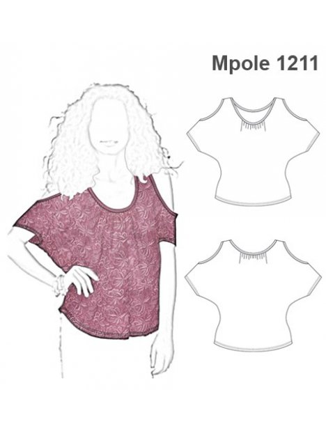 POLERA ABERTURA HOMBRO
