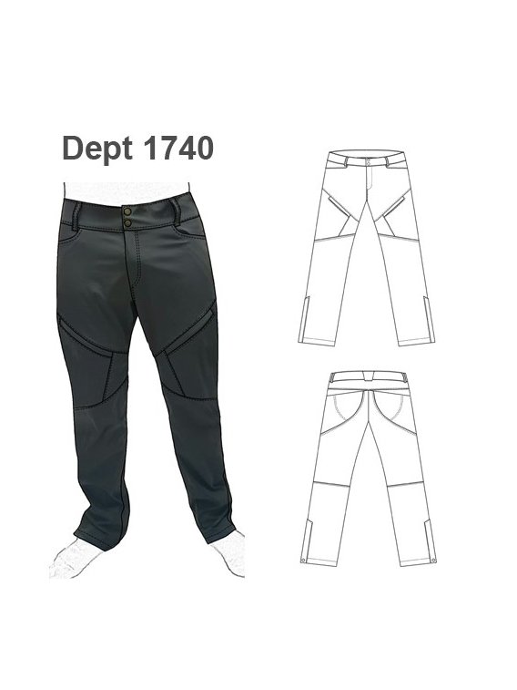 DEPORTE PANTALON TREKKING 1740
