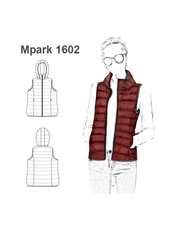 PARKA CHALECO MUJER 1602