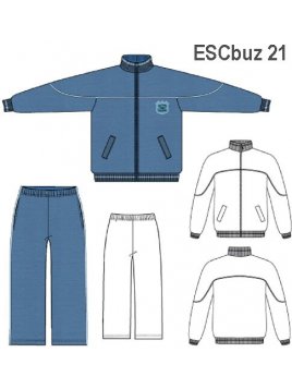 BUZO CORTE REDONDO EN CANESU CIERRE SEP