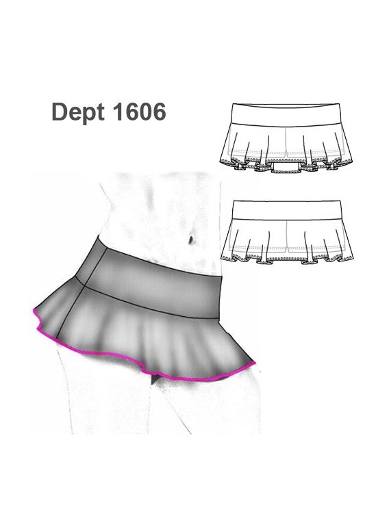 DEPORTE FALDA POLE DANCE 1606