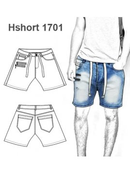 SHORT CON CORDON HOMBRE