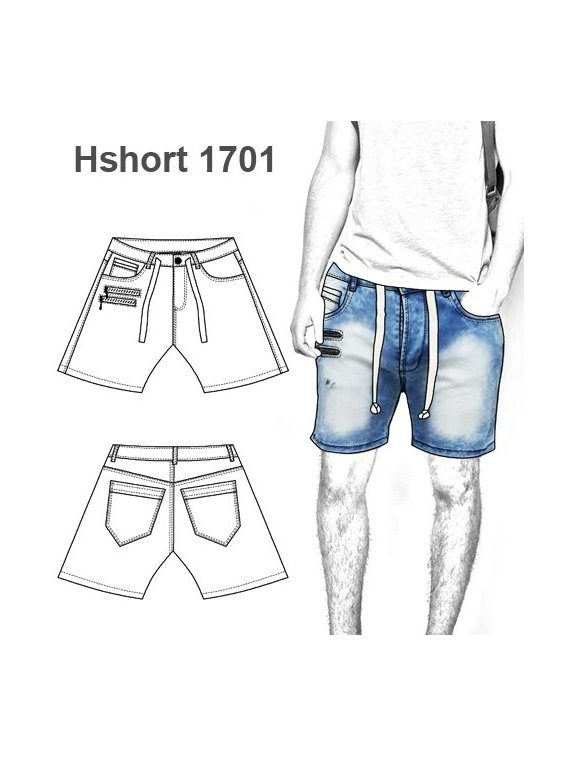 SHORT CON CORDON HOMBRE