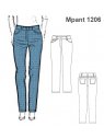 JEANS BASICO A LA CINTURA