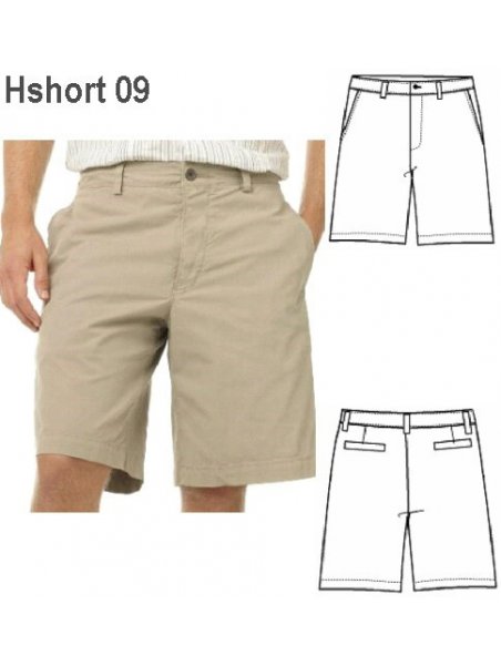 BERMUDA CLASICO HOMBRE, BOLSILLOS DIAGON