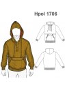 POLERON CANGURO SUDADERA URBANA HOMBRE