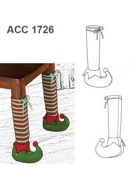 CUBRE PATAS SILLA NAVIDAD ACC 1726