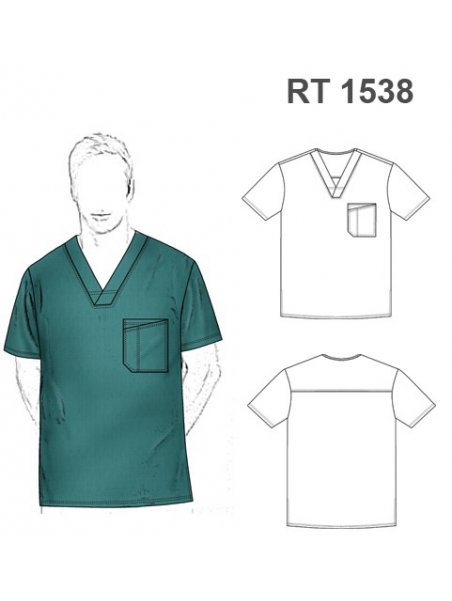CAMISA MEDICO RT 1538