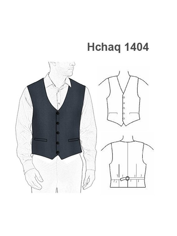 CHAQUETA HOMBRE SIN MANGAS