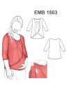 MOLDES PATRONES POLERA REMERA LACTANCIA