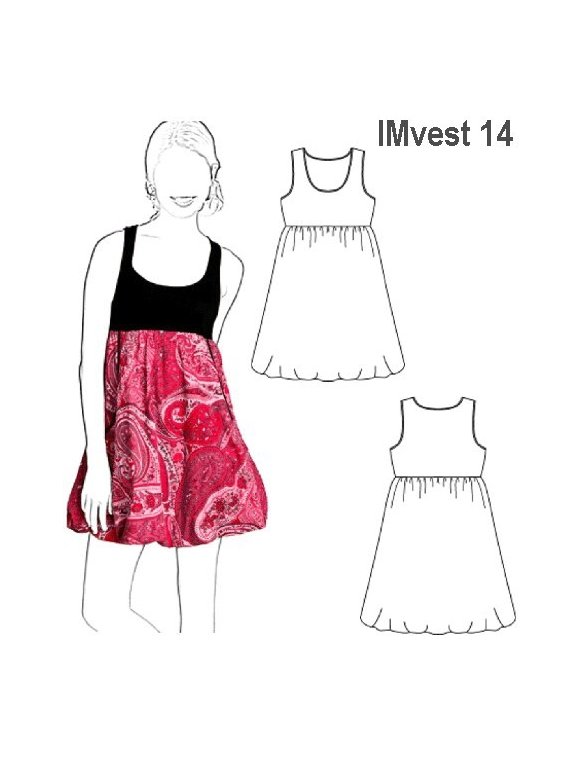 VESTIDO CORTO GLOBO NIÑA