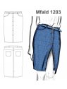 FALDA DENIM ABOTONADA