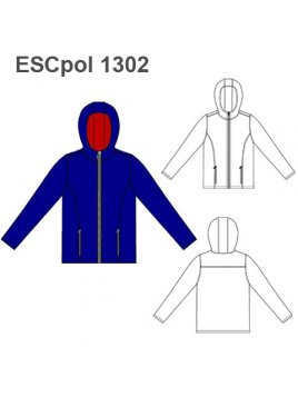 POLERON CIERRE Y CAPUCHON