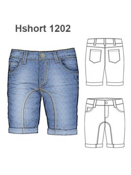 SHORT CORTE DELANTERO