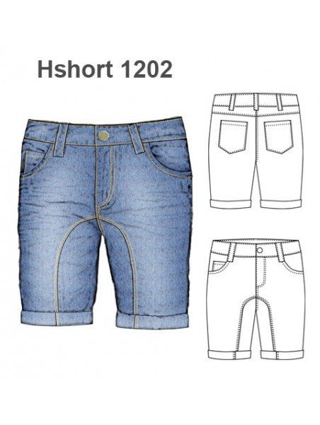 SHORT CORTE DELANTERO