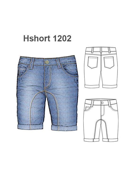 SHORT CORTE DELANTERO