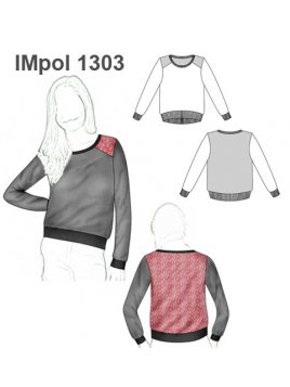 POLERON BASICO NIÑA 1303