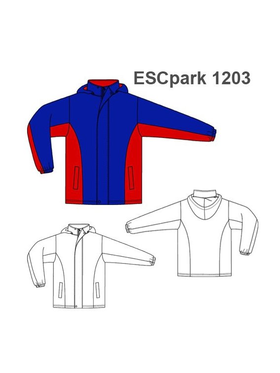 PARKA CORTES ESCOLAR 1203