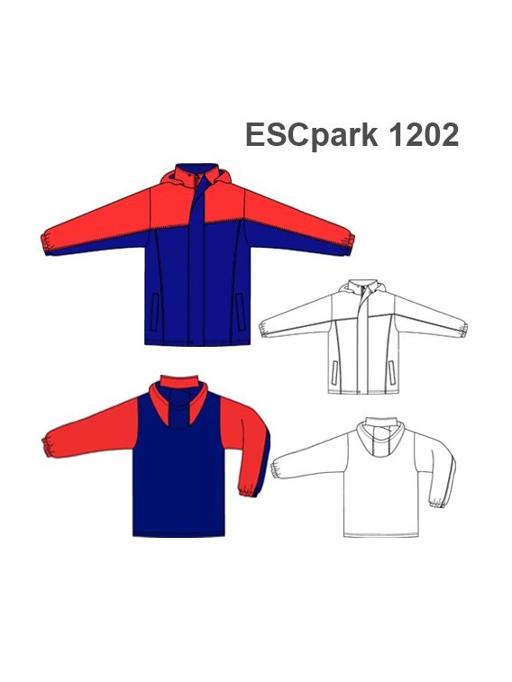 PARKA CORTES ESCOLAR 1202