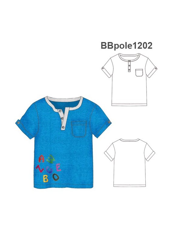 POLERA PATA ABOTONADA