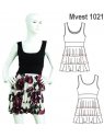 VESTIDO VUELOS MUJER, PRETINA BAJO BUSTO
