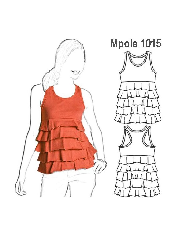 POLERA VUELOS MUJER.