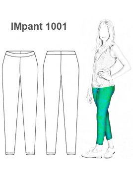 PANTALON CALZA SIN COSTURA NIÑA 1001