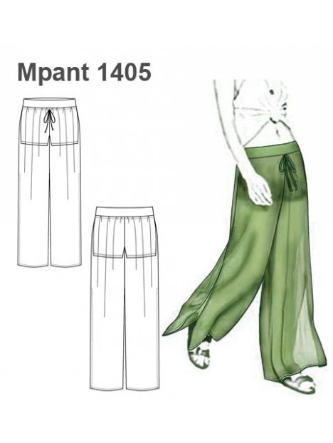 PANTALON TIPO PALAZZO