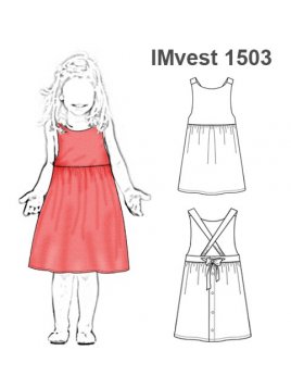 VESTIDO SIN ESPALDA NIÑA NENA