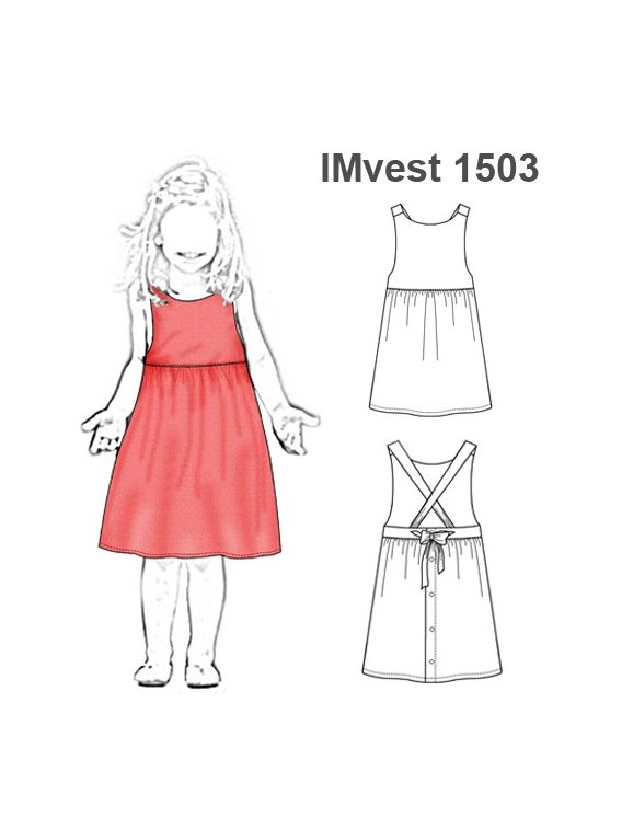 VESTIDO SIN ESPALDA NIÑA NENA