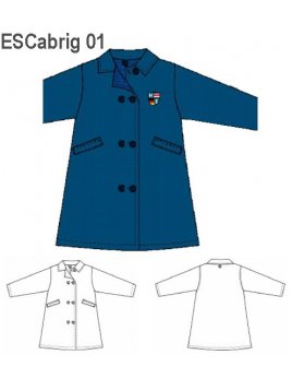 ABRIGO NIíïA REVERSIBLE.