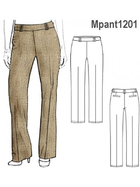 PANTALON CLASICO MUJER 1201