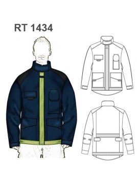 CHAQUETA DE BOMBERO RT 1434