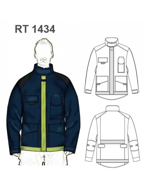 CHAQUETA DE BOMBERO RT 1434