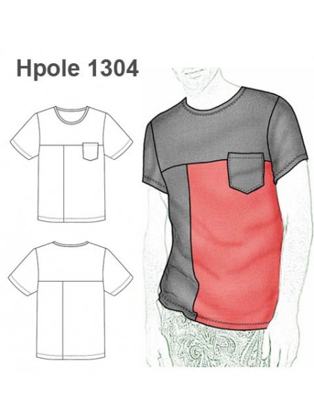 POLERA BICOLOR