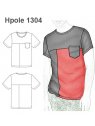 POLERA BICOLOR