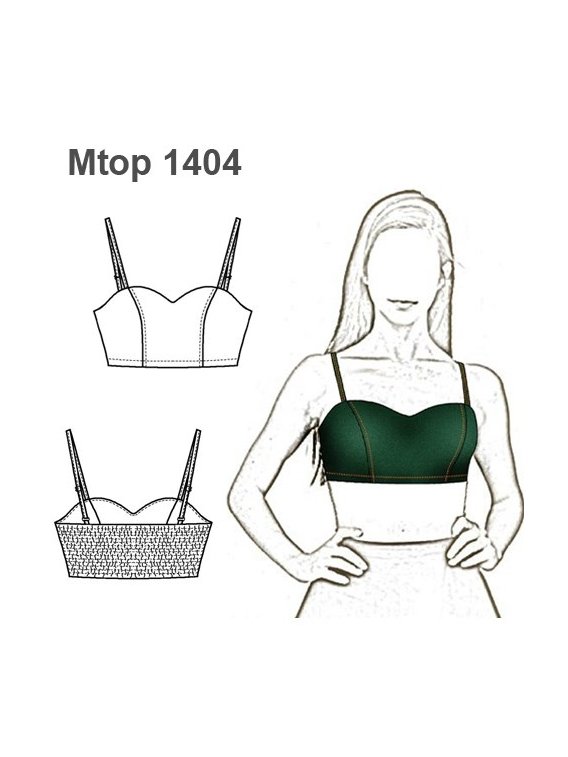 TOP BRALET MUJER 1404