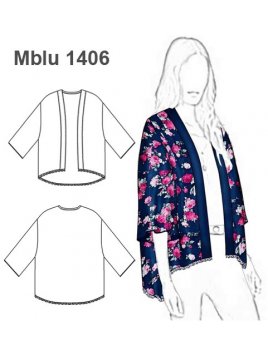BLUSA KIMONO MUJER