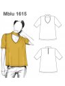 BLUSA CUELLO CHOKER MUJER