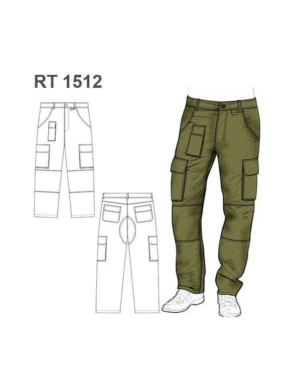 PANTALON CARGO RT 1512