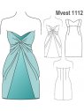 VESTIDO NUDO MUJER, FORRO INTERIOR, VEST