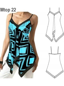 TOP PUNTAS MUJER 0922