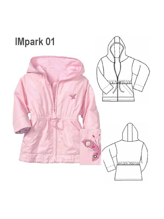 PARKA CAPUCHON NIÑA, 