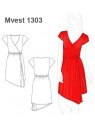 VESTIDO ASIMETRICO