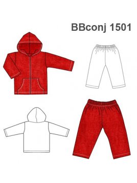 CONJUNTO BUZO BEBE 1501