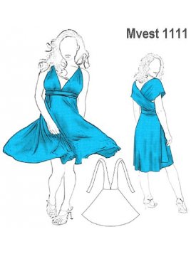 VESTIDO MULTIUSO TIPO FALDA.