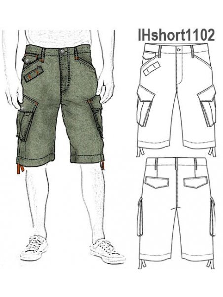 BERMUDA MILITAR NIÑO