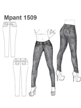 PANTALON  JEANS MUJER 1509