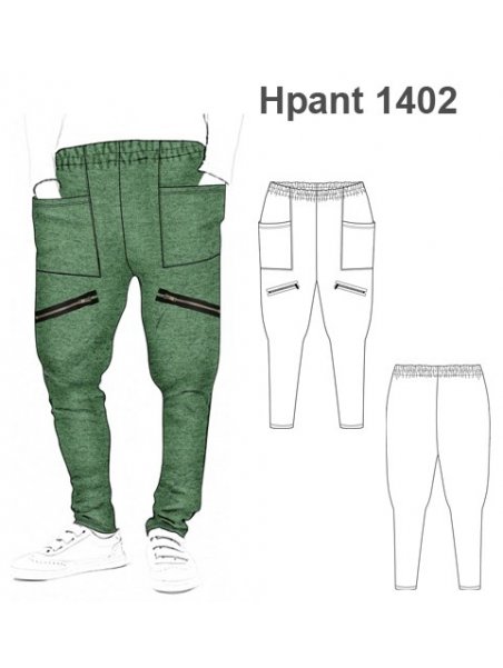 PANTALON HAREM HOMBRE 1402