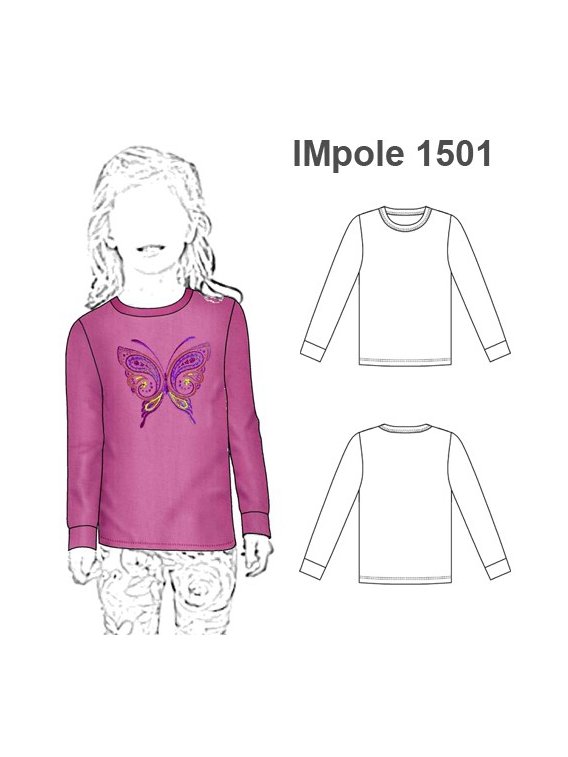 POLERA REMERA BASICA NIíïA NENA